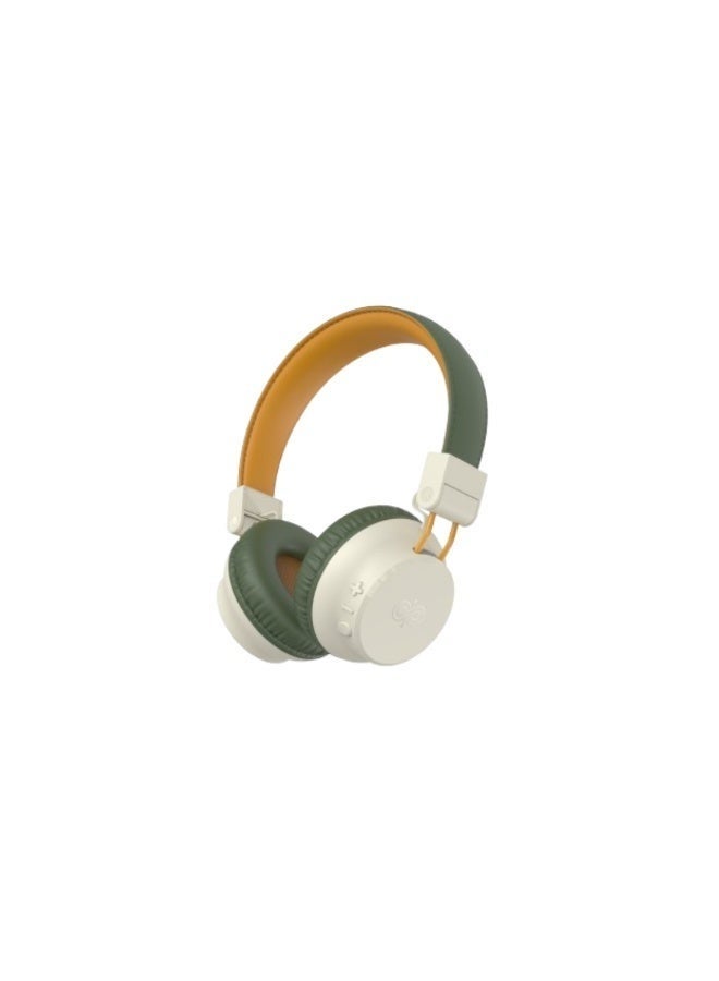 Engage HS E30– Wireless Over-Ear Headset with Active Noise Cancellation Upto 55H Playtime with Crystal-Clear Audio, Army Green - Image 1